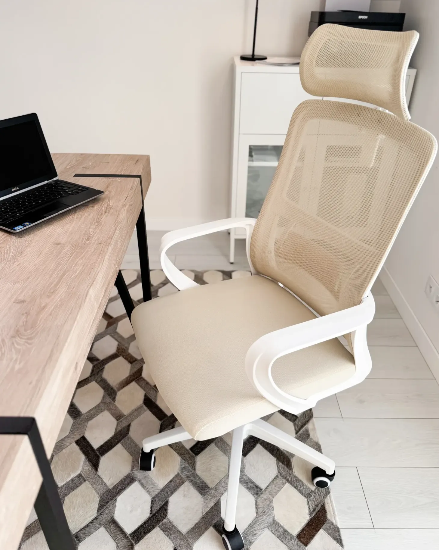 Kontorstol MONARCH Beige