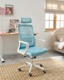 Kontorstol MONARCH Himmelblå