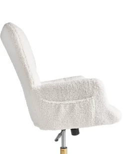 Kontorstol OULU Boucle Hvid
