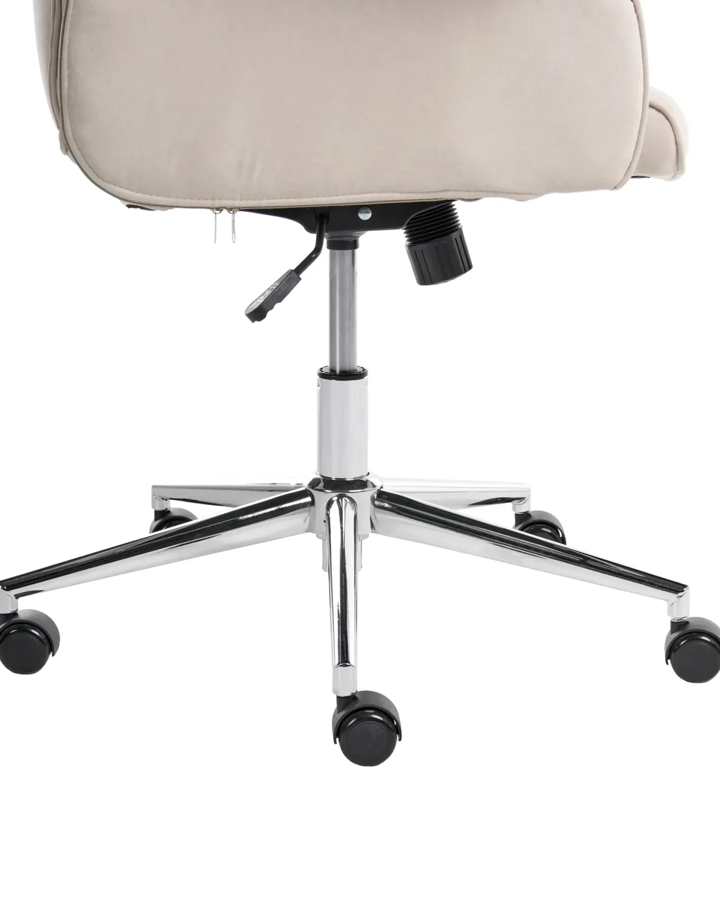 Kontorstol PILOT Velour Lys Beige