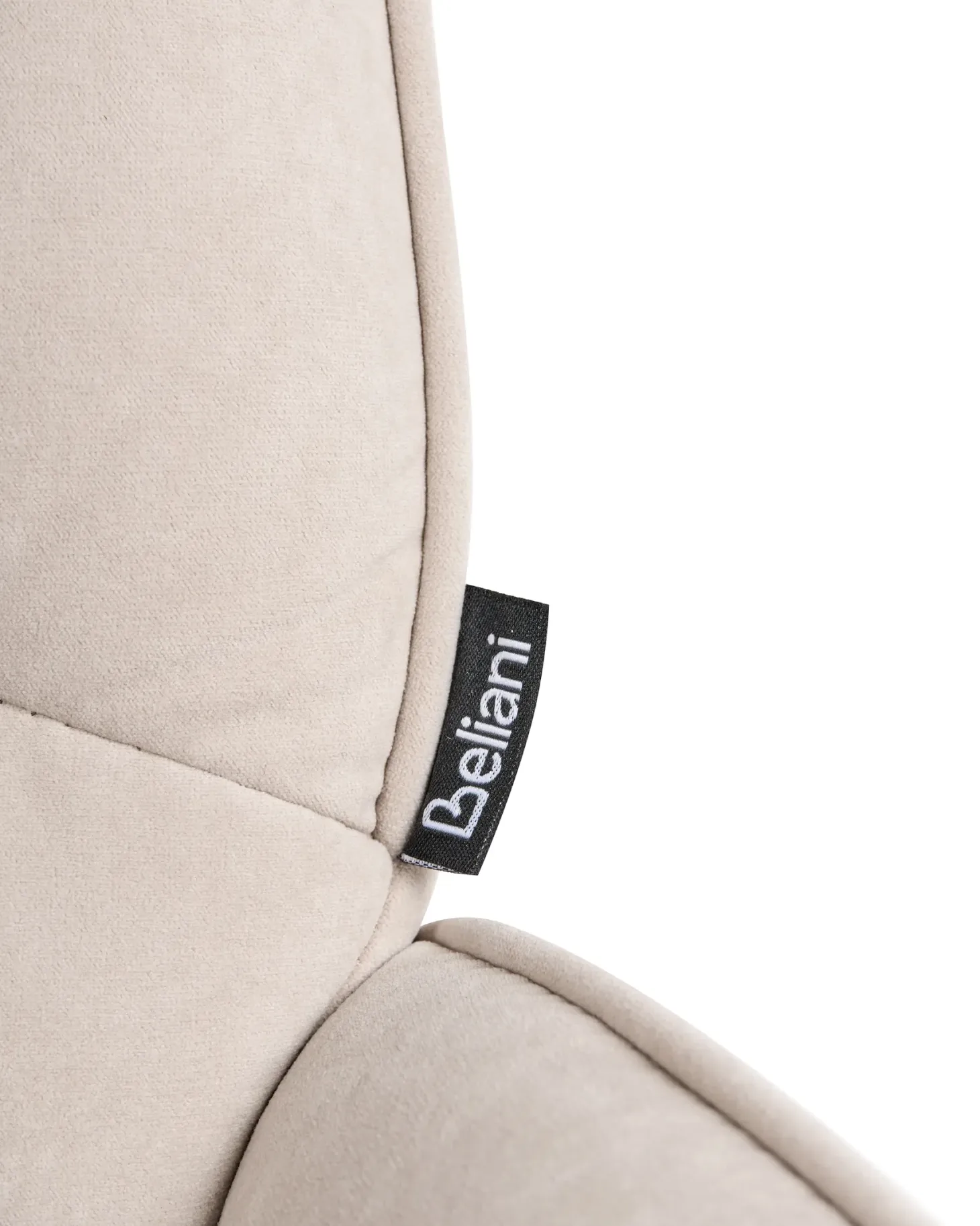 Kontorstol PILOT Velour Lys Beige