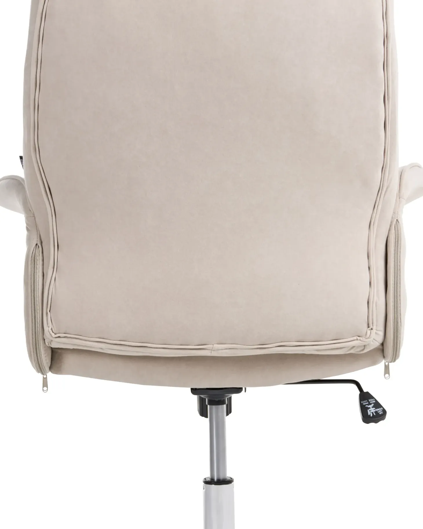 Kontorstol PILOT Velour Lys Beige