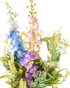 Kunstig blomsterbuket ACHETE 80 cm Multifarvet