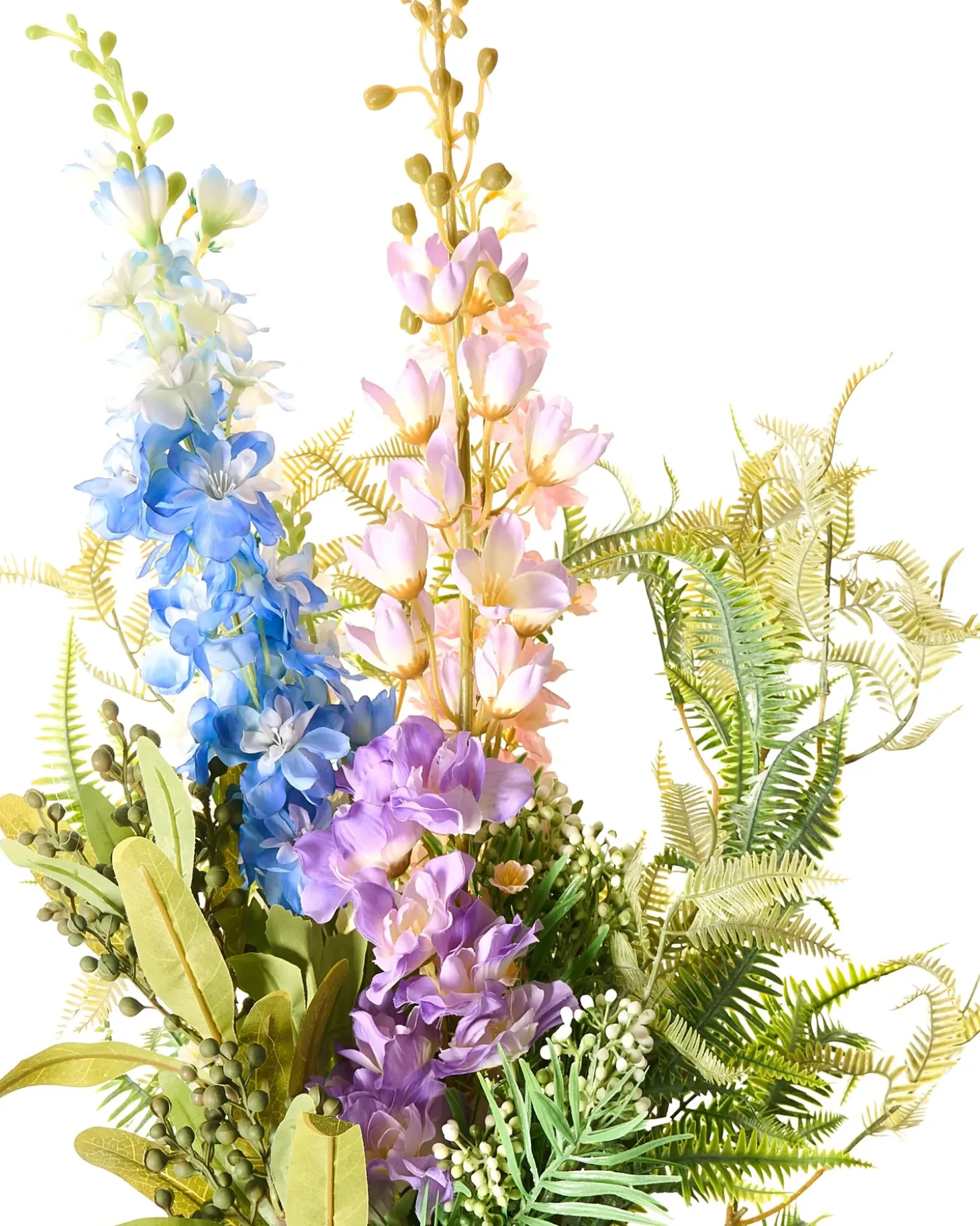 Kunstig blomsterbuket ACHETE 80 cm Multifarvet