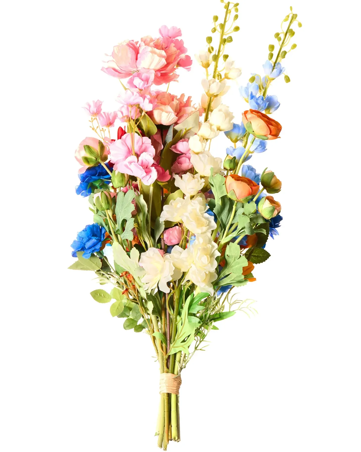 Kunstig blomsterbuket GRADIL 75 cm Multifarvet