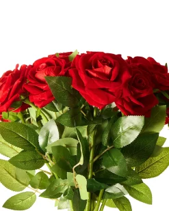 Kunstig blomsterbuket MAFRA 60 cm Rød