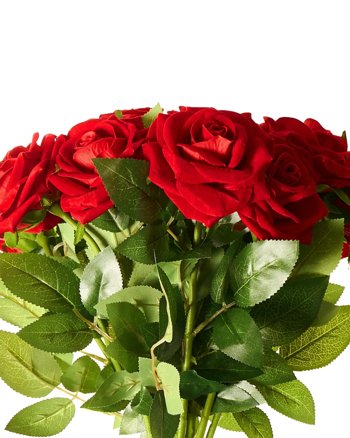 Kunstig blomsterbuket MAFRA 60 cm Rød