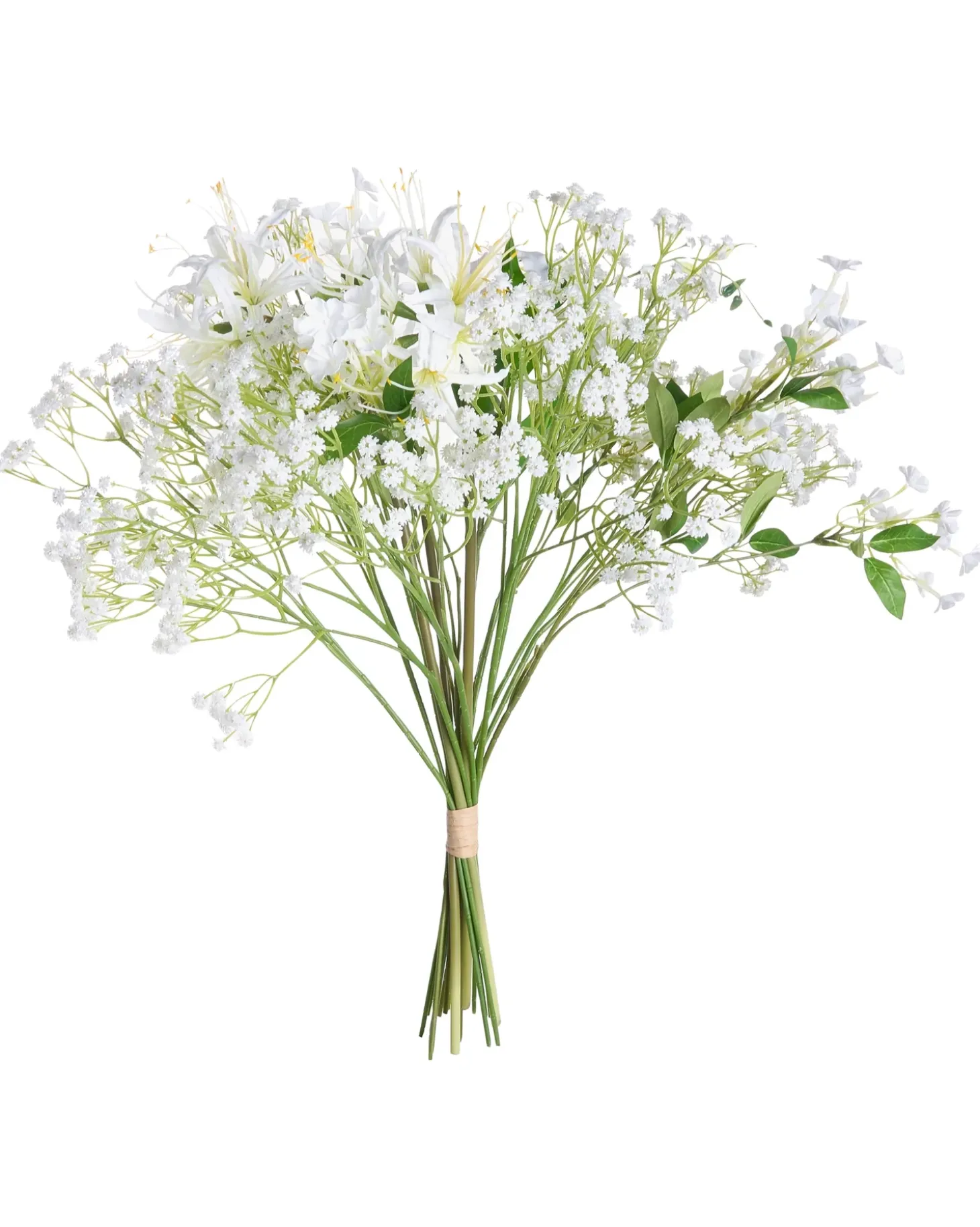 Kunstig blomsterbuket VEIROS 38 cm Hvid