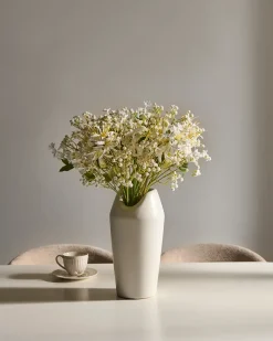 Kunstig blomsterbuket VEIROS 38 cm Hvid