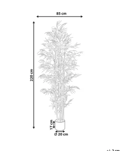 Kunstig plante BAMBOO 220 cm Grøn