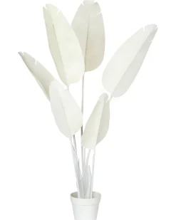 Kunstig plante BANANA TREE 123 cm Hvid
