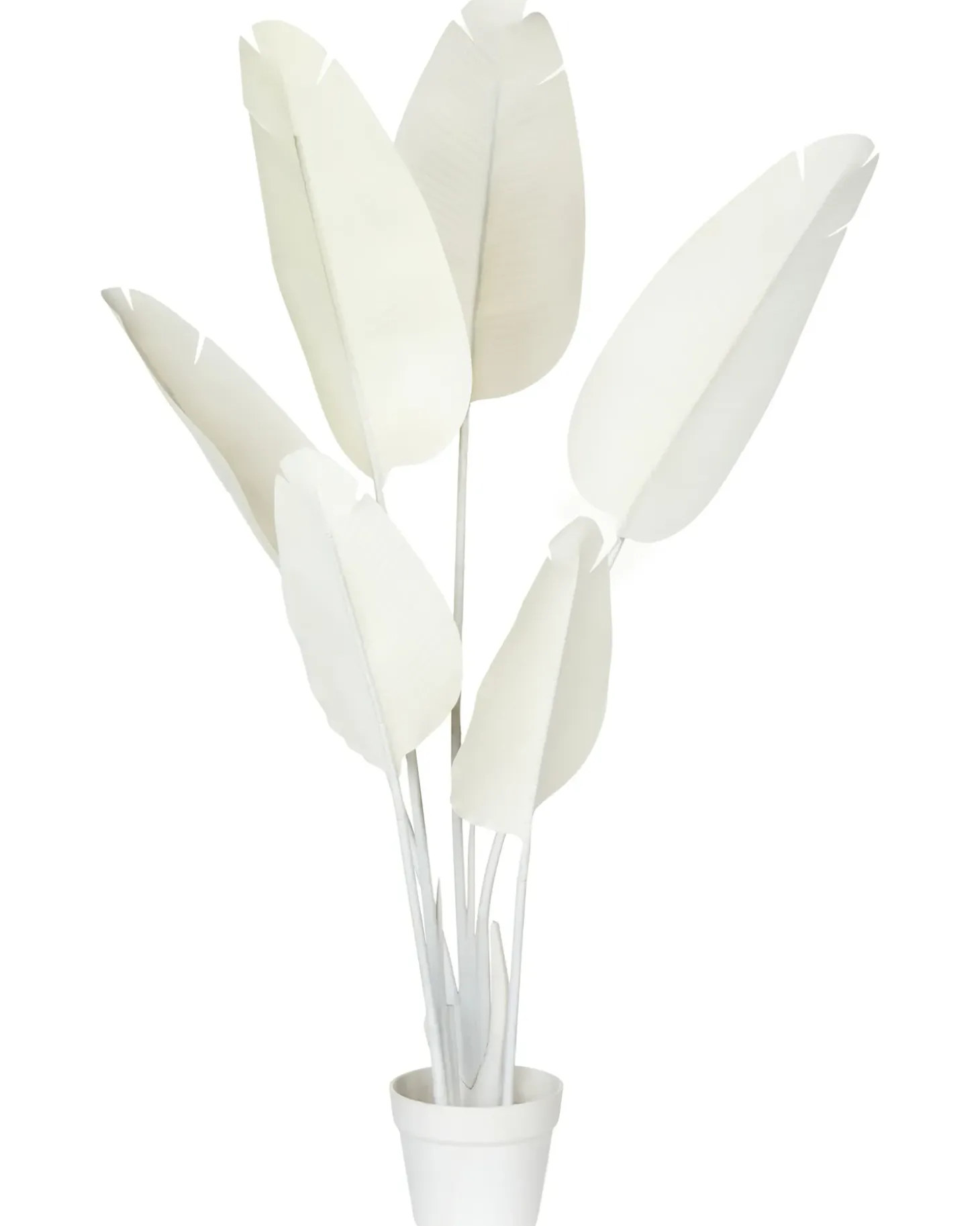 Kunstig plante BANANA TREE 123 cm Hvid