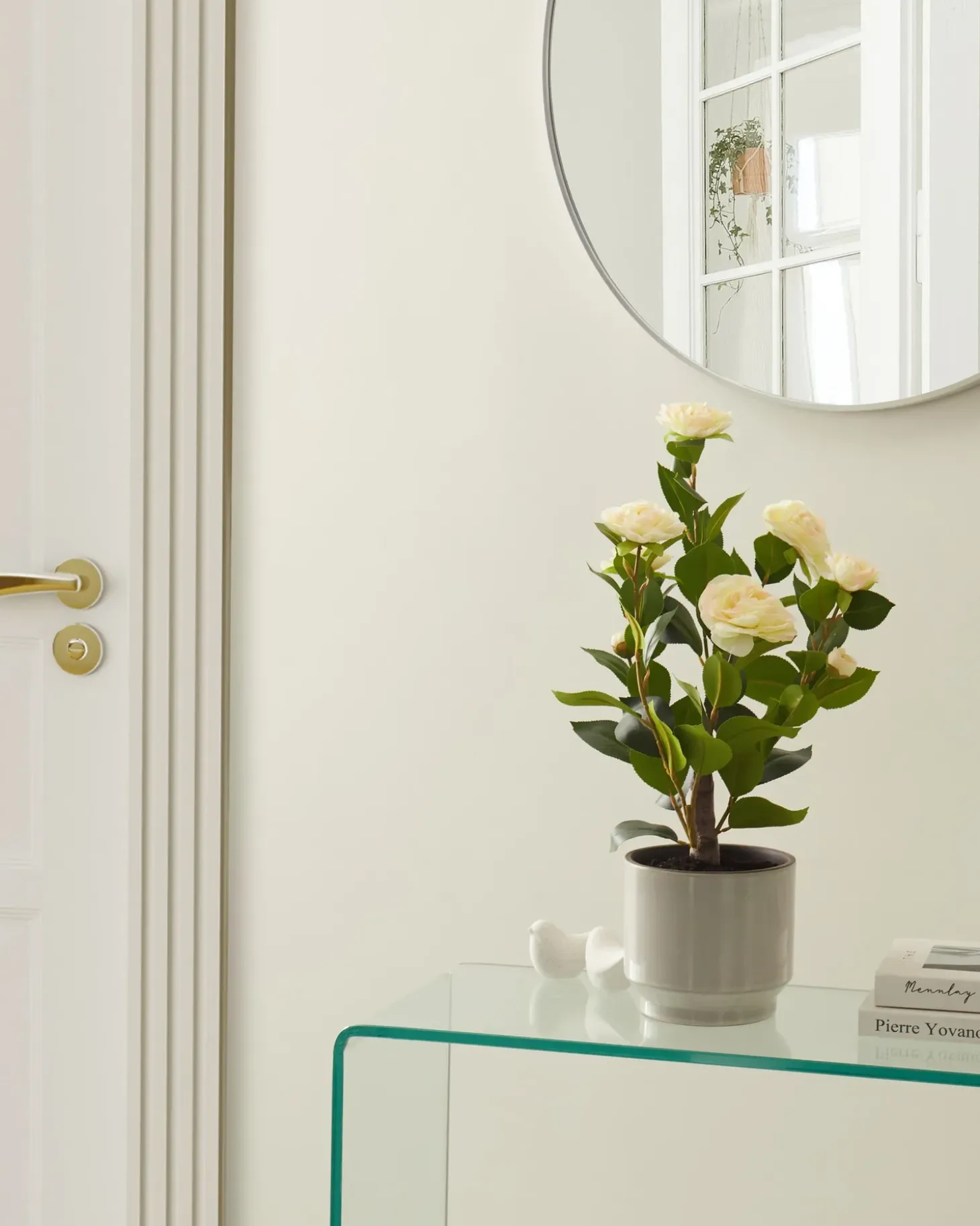 Kunstig plante CAMELLIA 60 cm Grøn