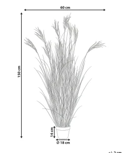 Kunstig plante CLAW FLOWER 150 cm Grøn