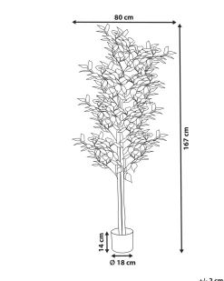 Kunstig plante FICUS 167 cm Grøn