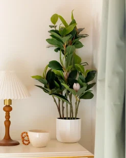 Kunstig plante MAGNOLIA 70 cm Grøn