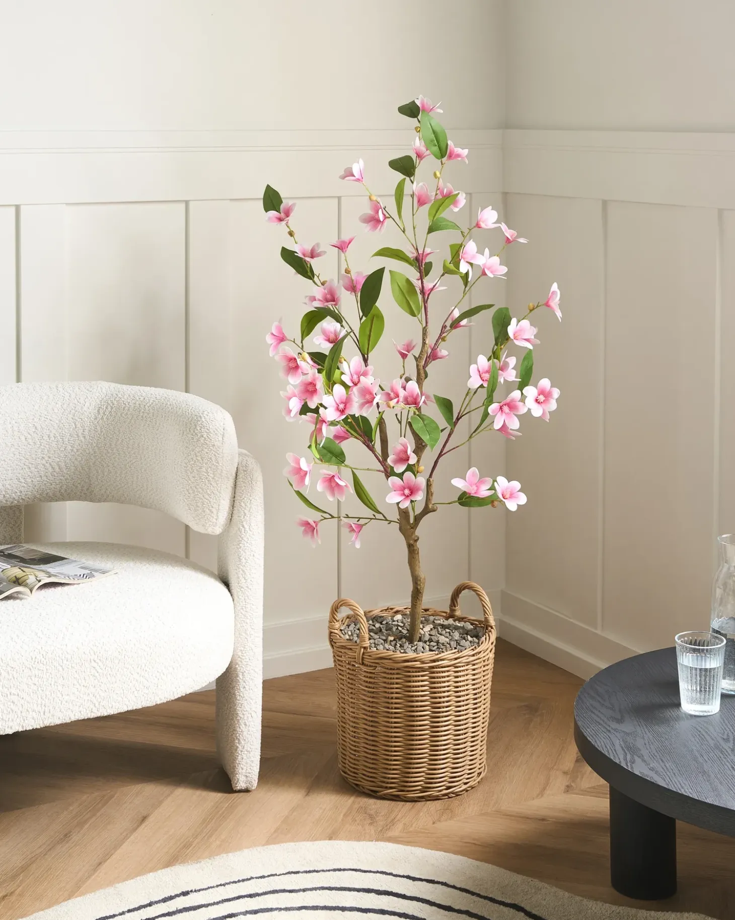 Kunstig plante MAGNOLIA TREE 128 cm Grøn