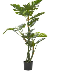 Kunstig plante MONSTERA PLANT 135 cm Grøn