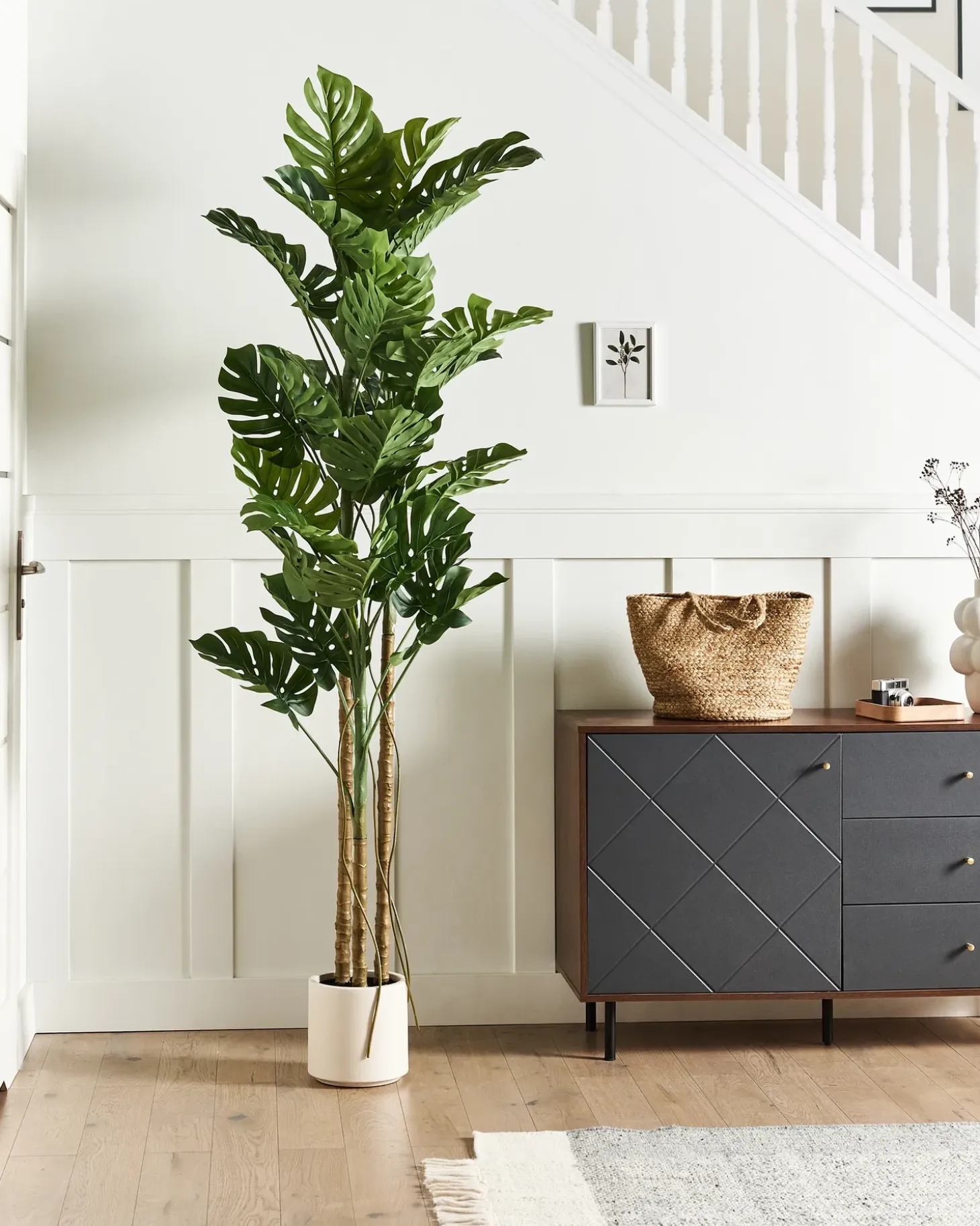 Kunstig plante MONSTERA PLANT 221 cm Grøn