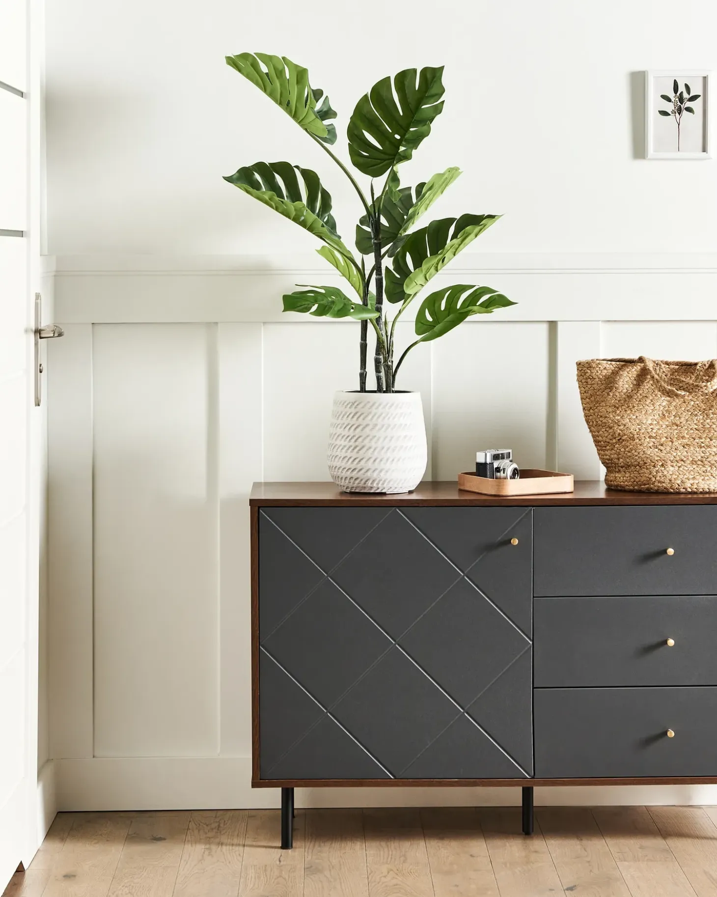 Kunstig plante MONSTERA PLANT 94 cm Grøn