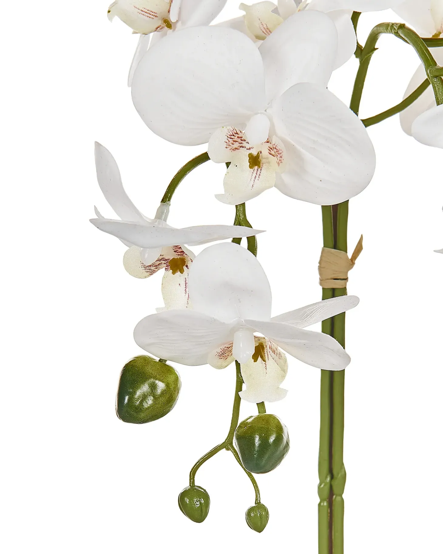 Kunstig plante ORCHID 42 cm Hvid