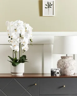 Kunstig plante ORCHID 65 cm Hvid