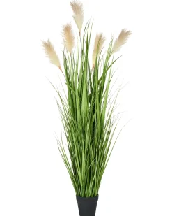 Kunstig plante PAMPAS GRASS 130 cm Grøn