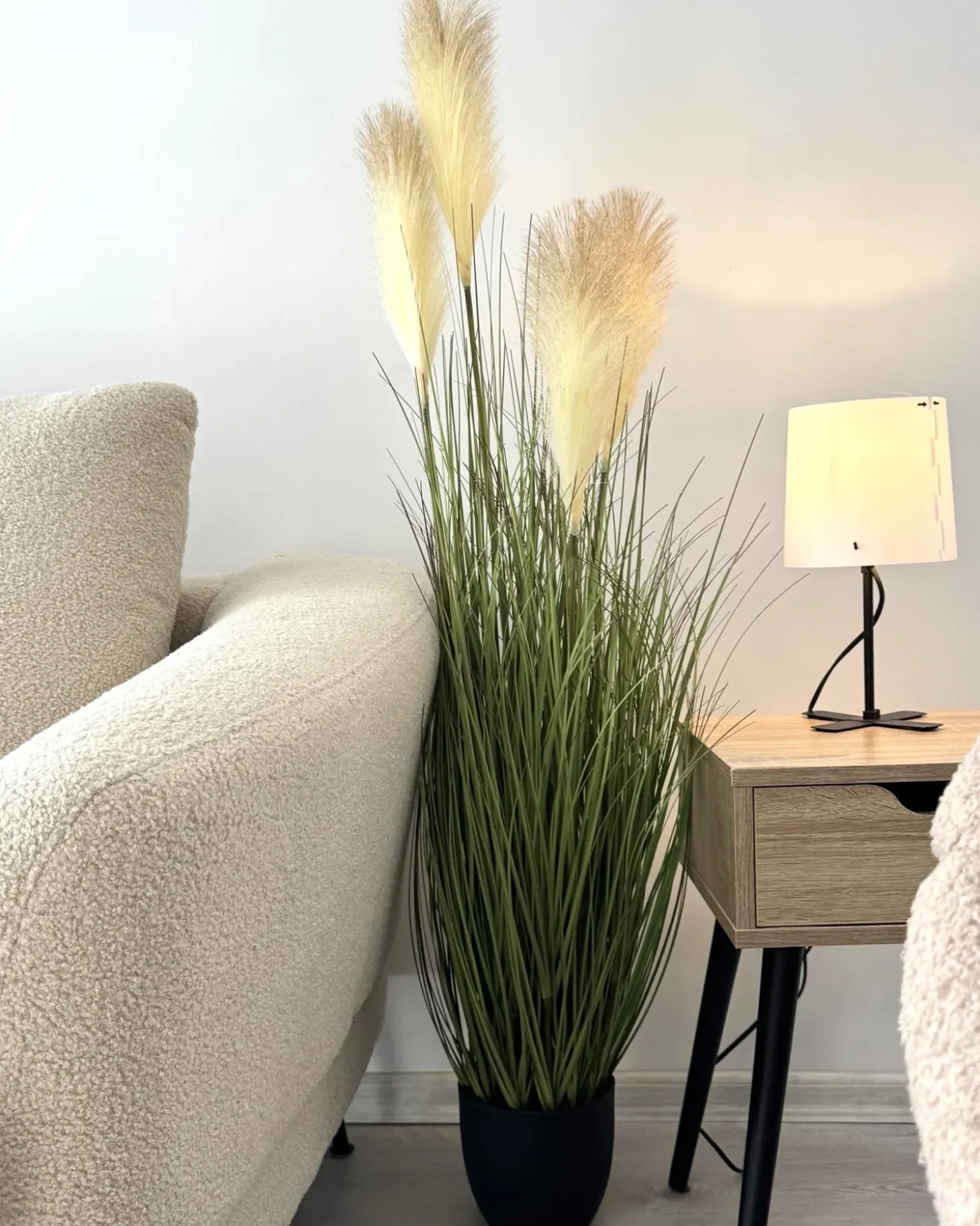 Kunstig plante PAMPAS GRASS 120 cm Grøn