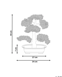Kunstig plante PINE 44 cm Grøn