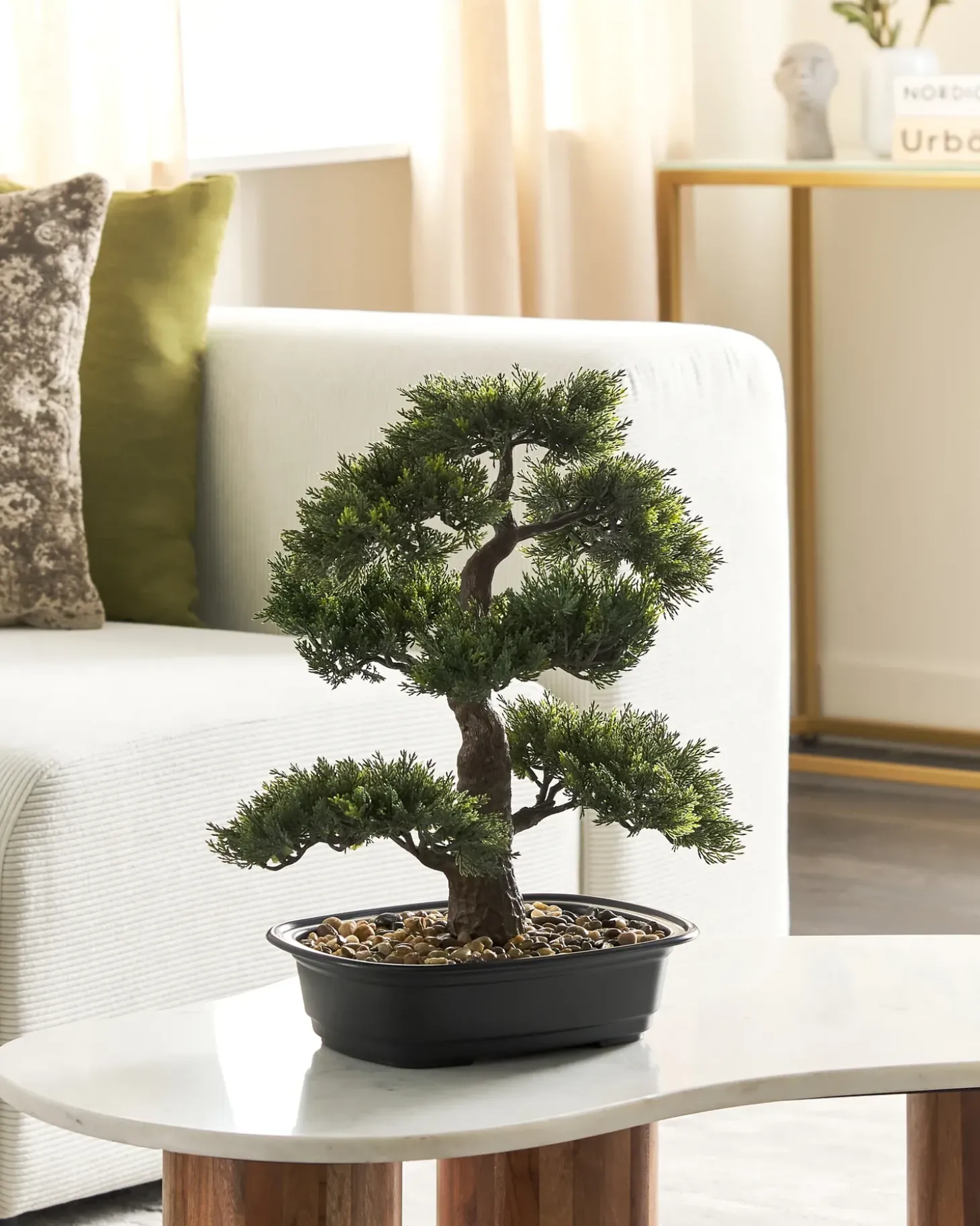 Kunstig plante PINE 44 cm Grøn