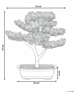 Kunstig plante PINE 37 cm Grøn