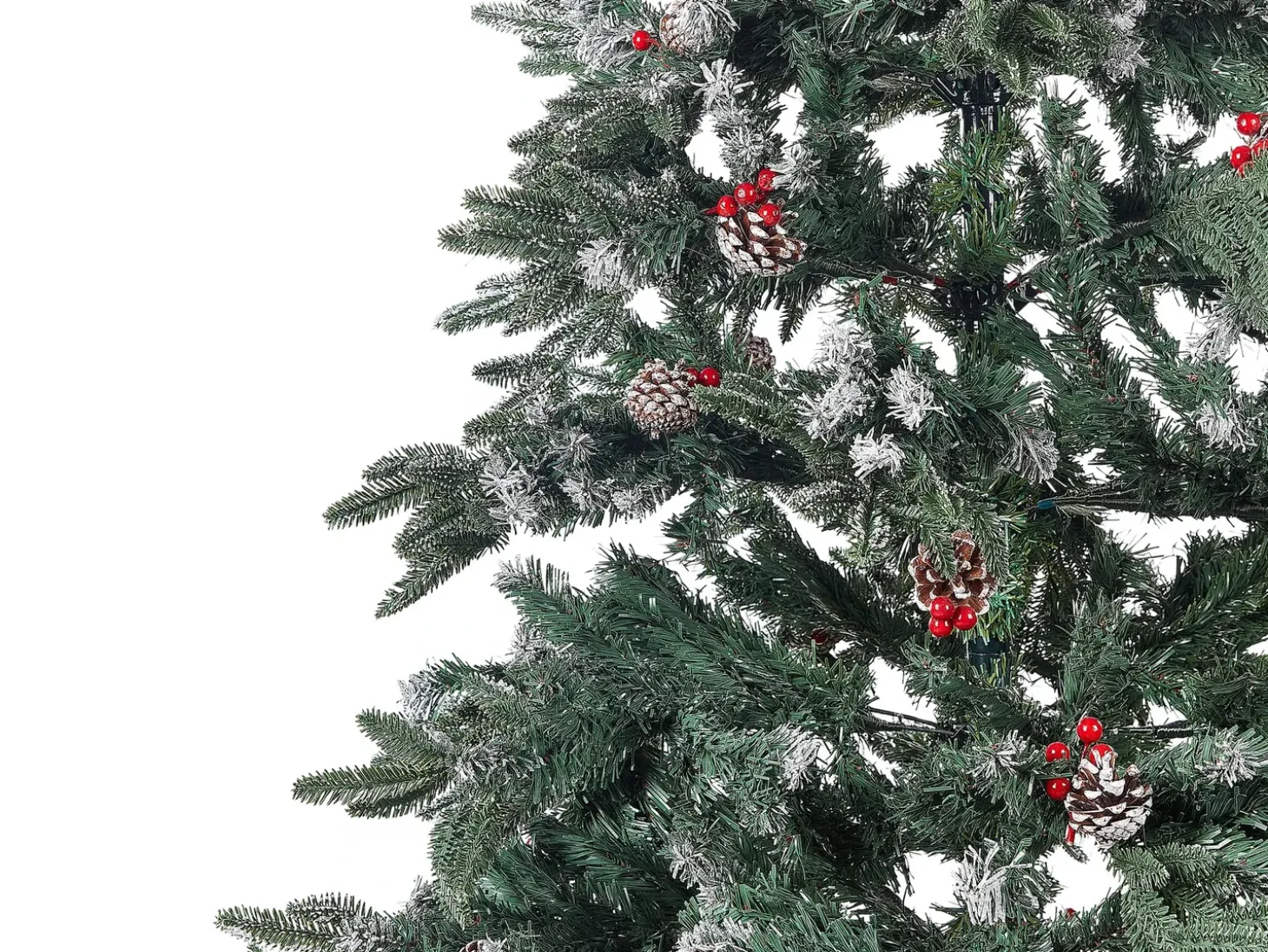 Kunstigt juletræ DENALI 240 cm Grøn