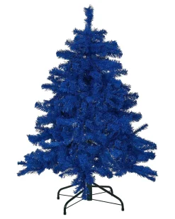Kunstigt juletræ FARNHAM 120 cm Blå
