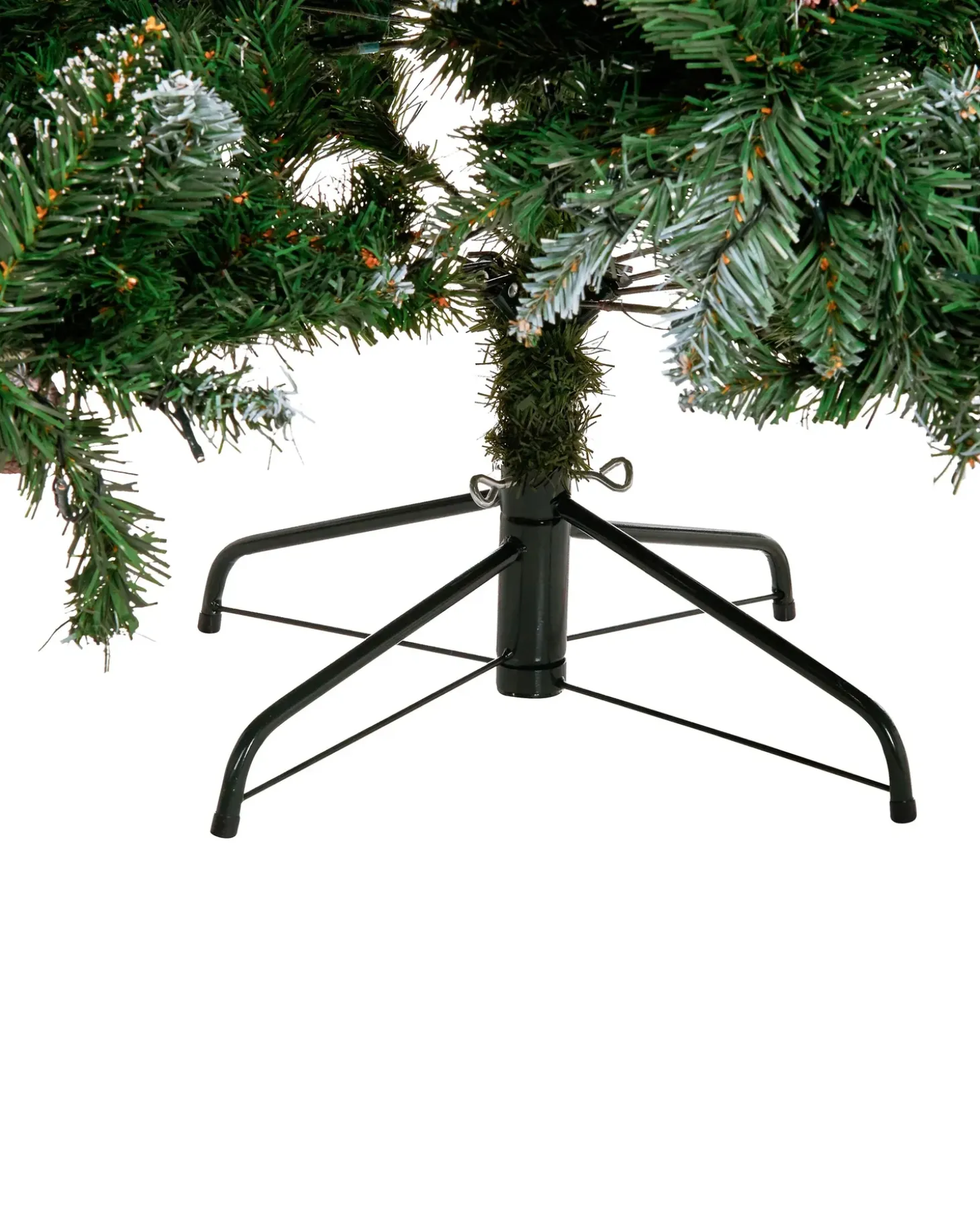 Kunstigt juletræ LED PALOMAR 180 cm Mørkegrøn