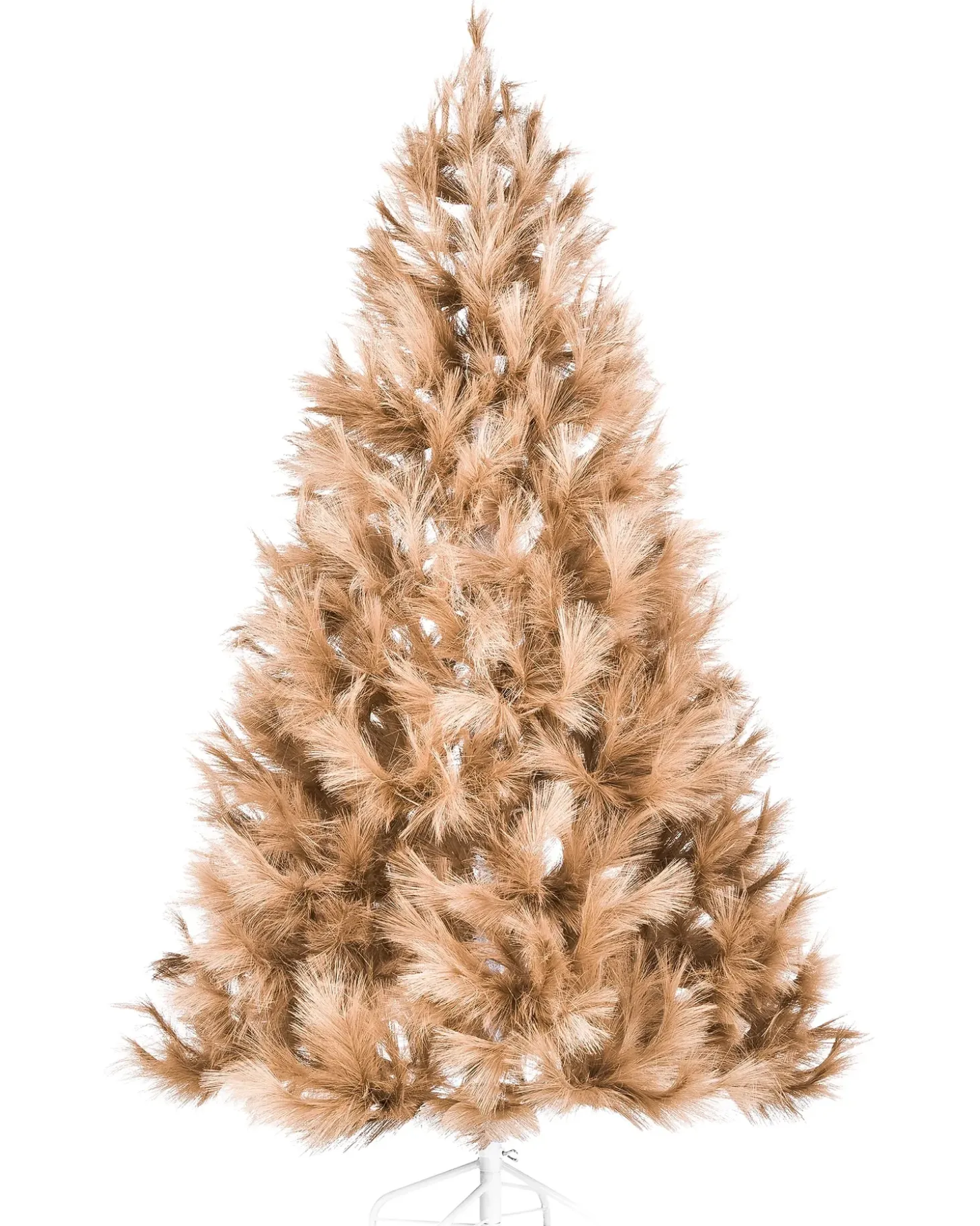 Kunstigt juletræ TALBOT 180 cm Lysebrun