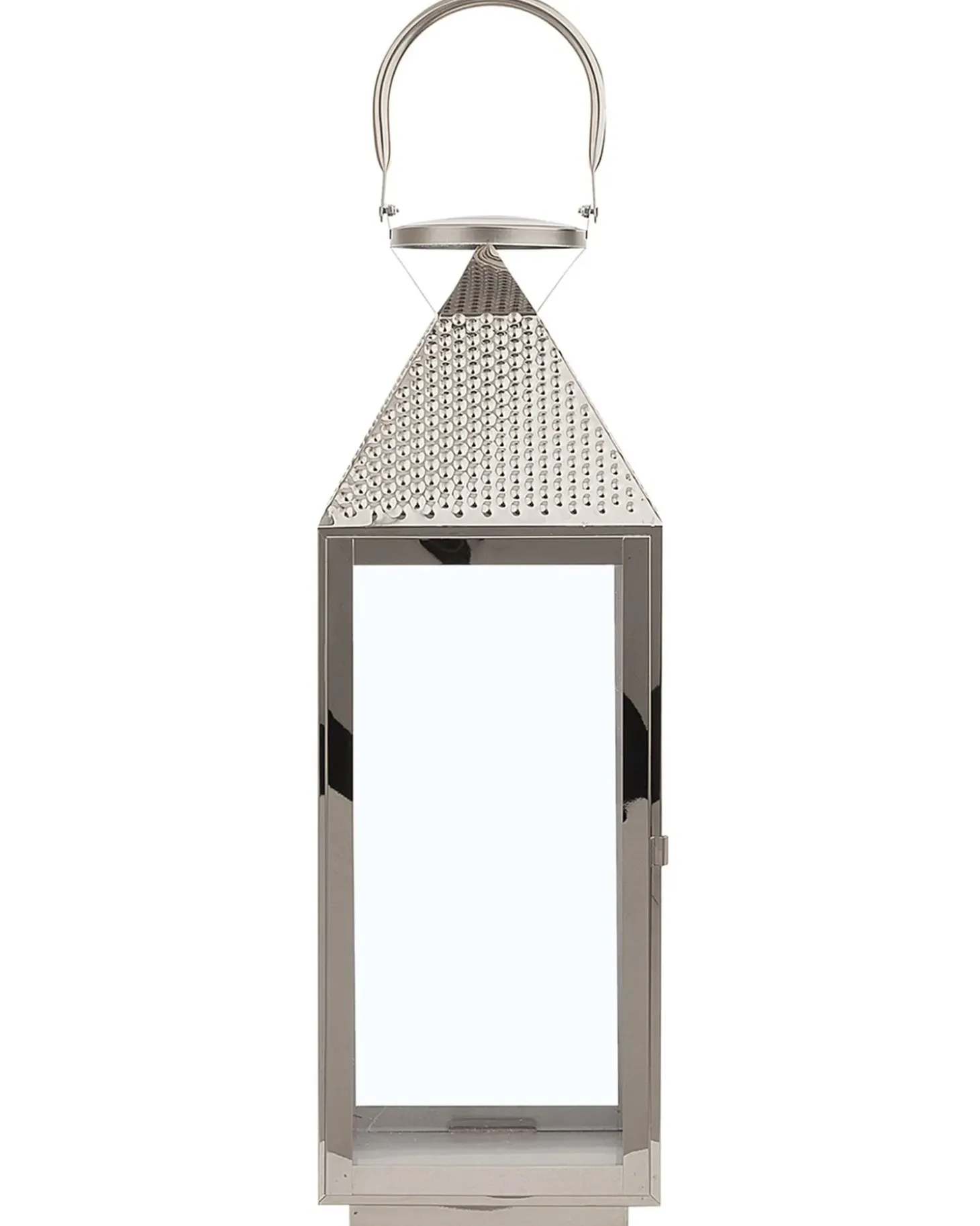 Lanterne BALI Rustfrit stål 55 cm Sølv