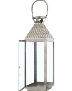 Lanterne BALI Rustfrit stål 55 cm Sølv