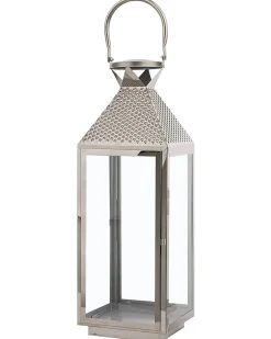 Lanterne BALI Rustfrit stål 55 cm Sølv