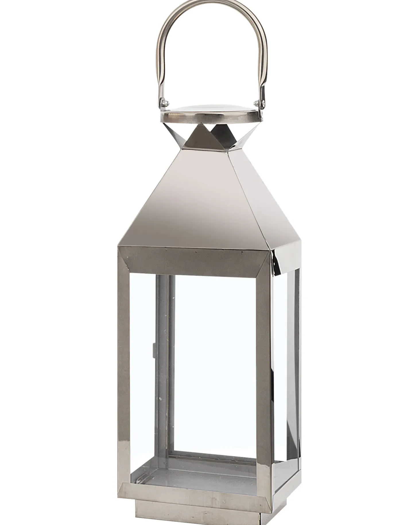 Lanterne BALI Rustfrit stål 40 cm Sølv