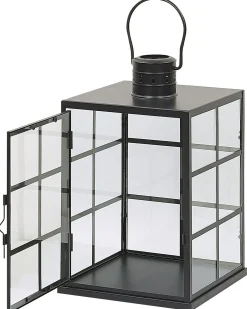 Lanterne BINTAN Metal 33 cm Sort