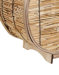 Lanterne BISTAL Rattan 30 cm Naturlig