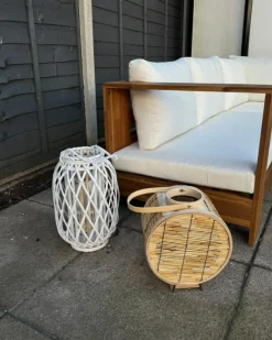 Lanterne BISTAL Rattan 30 cm Naturlig