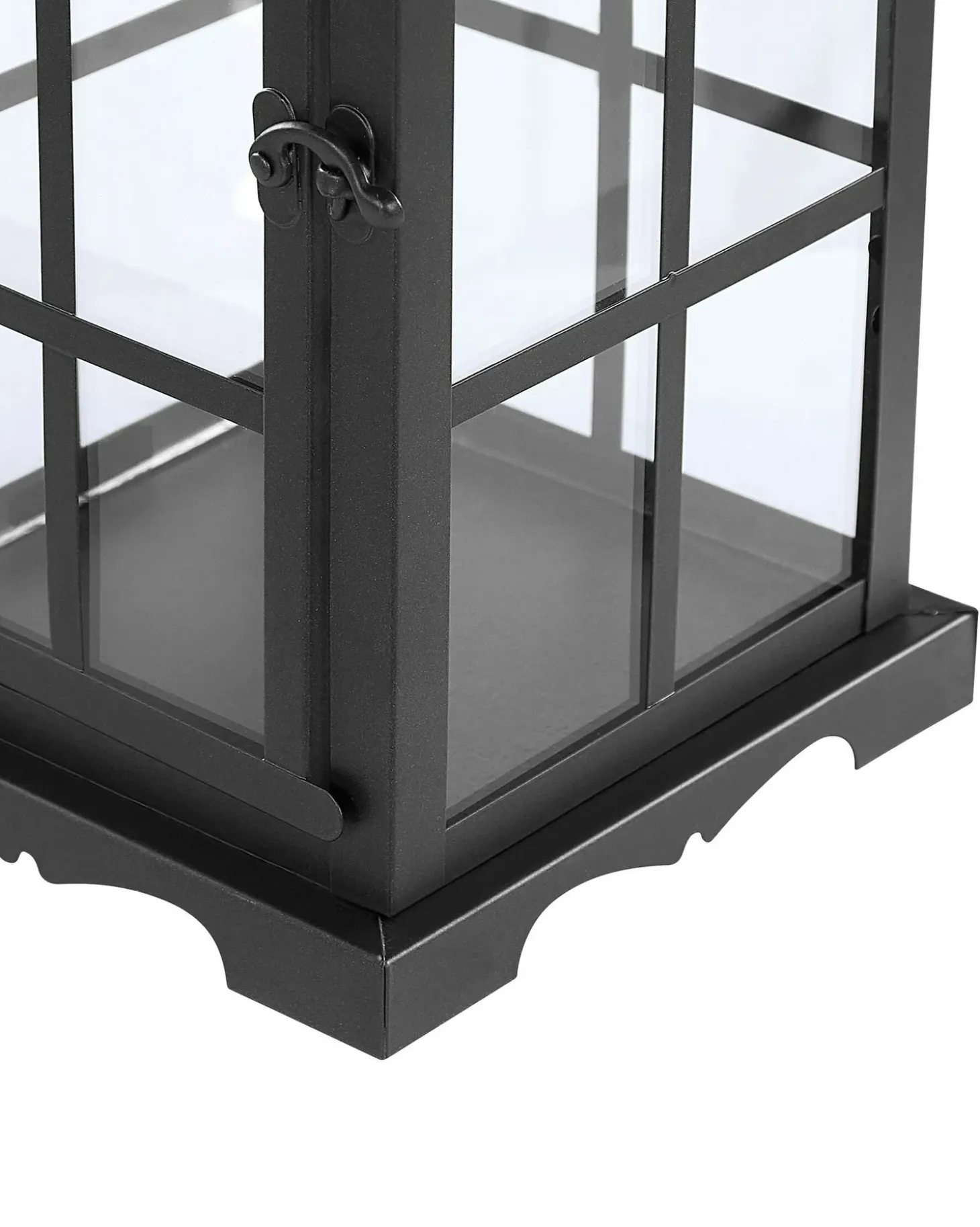 Lanterne CLARA Metal 52 cm Sort