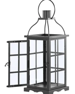 Lanterne CLARA Metal 52 cm Sort