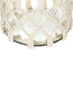 Lanterne JALEBI 31 cm Cremehvid