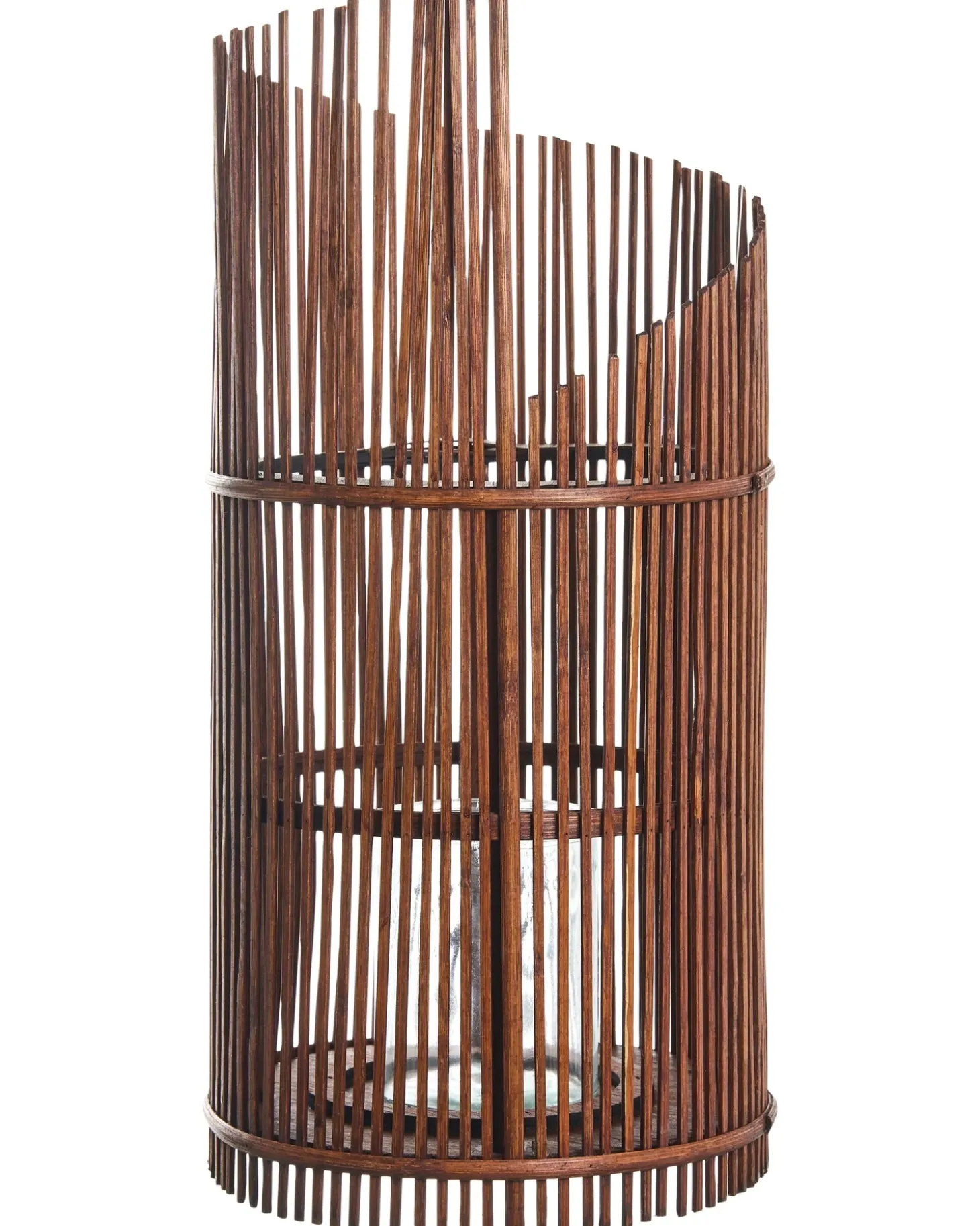 Lanterne JAWA Bambus 50 cm Brun