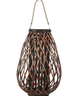 Lanterne KIUSIU Piletræ 60 cm Brun