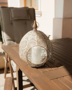 Lanterne LAESO Metal 33 cm Guld