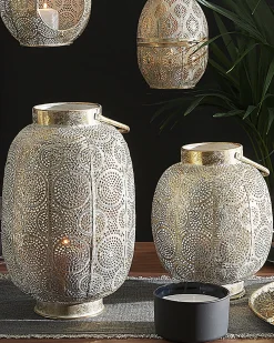 Lanterne LANTAU Metal 30 cm Guld