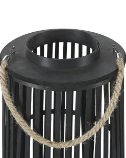 Lanterne LUZON Piletræ 80 cm Sort